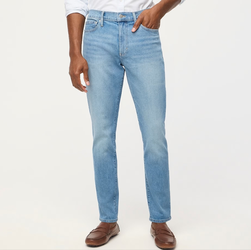 J. Crew Men's Signature Flex Athletic Slim-Fit Jean New 32X34